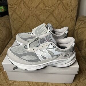 New Balance 990v6 V6 Made in USA Castlerock Grey Women's 9.5 D Sneakers w990GL6